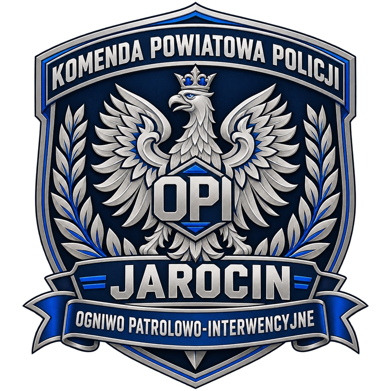 Logo Ogniwa Patrolowo-Interwencyjnego KPP Jarocin